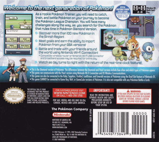 Pokémon Diamond Version