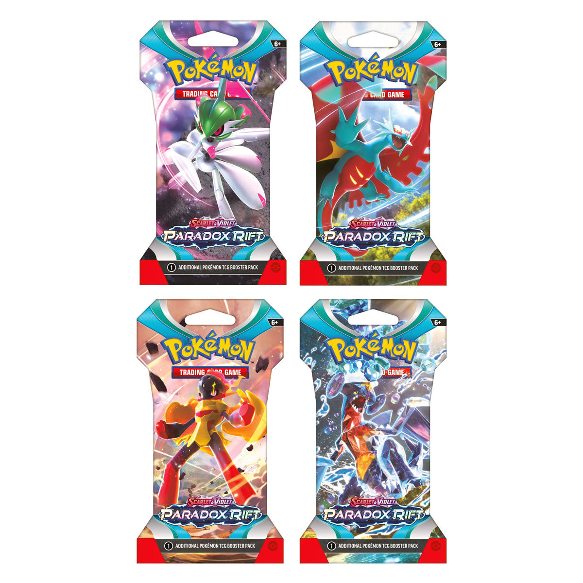 Pokmon: Scarlet & Violet - Paradox Rift Sleeved Booster PTC Collectibles Pokmon: Scarlet & Violet - Paradox Rift Sleeved Booster PTC Collectibles