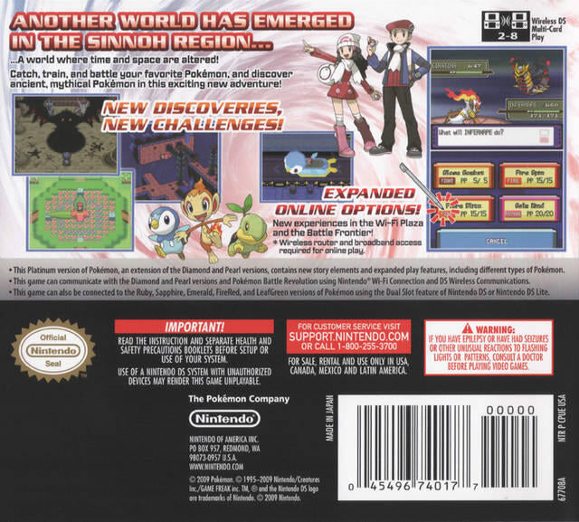 Pokémon Platinum Version