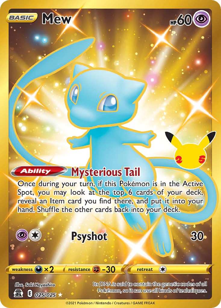 Mew - 025/025