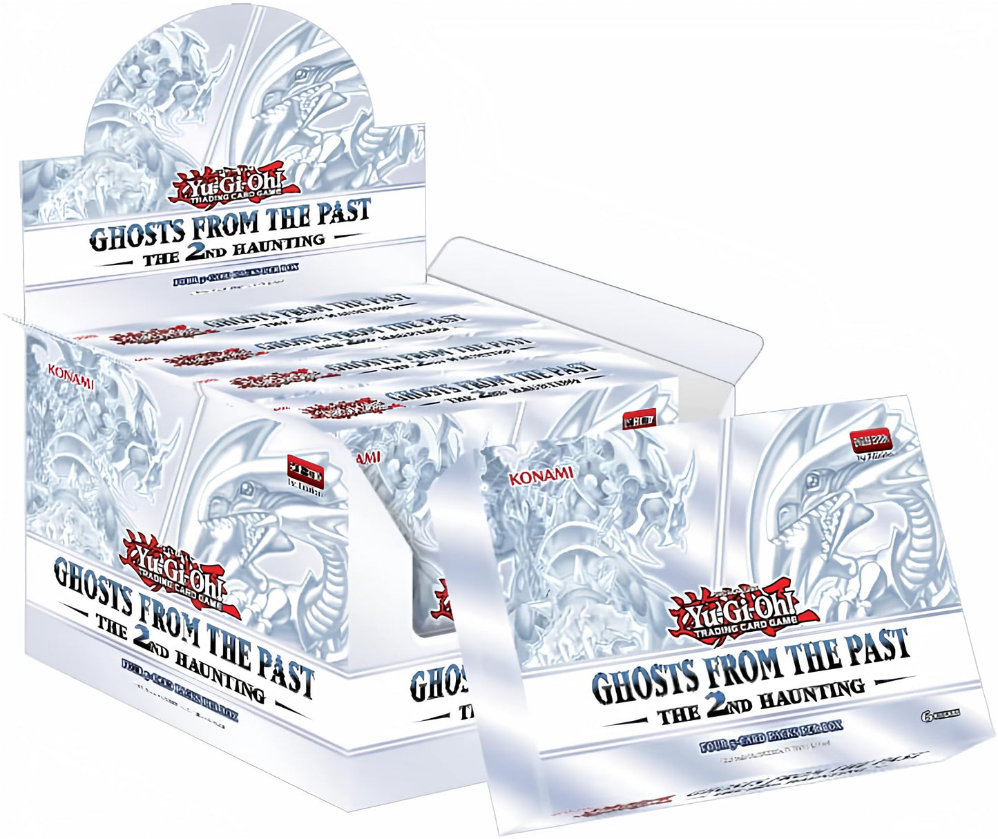 YuGiOh 2022 Ghosts From The Past - The 2nd Haunting (5 Booster Boxes Display - 20 Booster Packs)