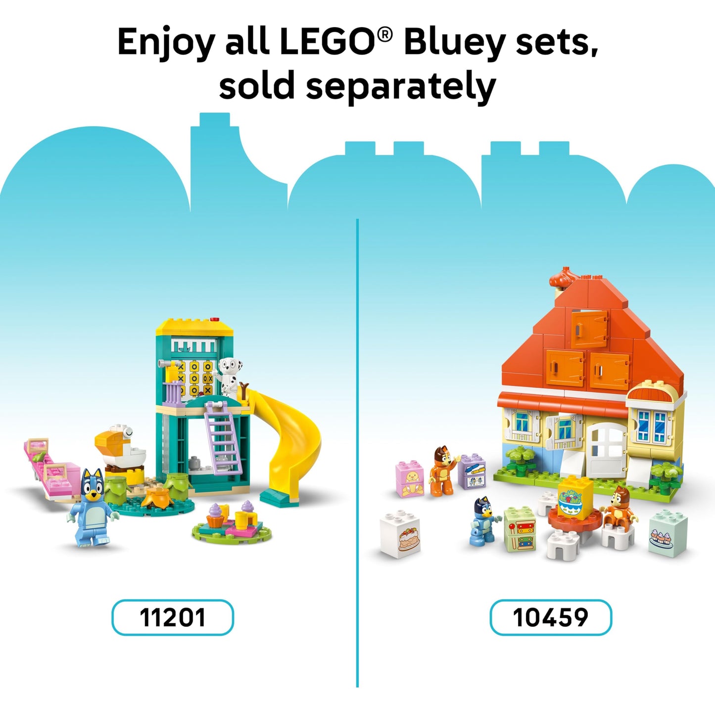 LEGO DUPLO Bluey Ice Cream Trip with Bluey - Toddler Toy for Kids, Boys, and Girls Ages 2+ - Includes Figure and Ice Cream Stand - Sensory Toy for Pretend Play - Preschool Gift Idea - 10458 🍁 All In One Marketplace Canada