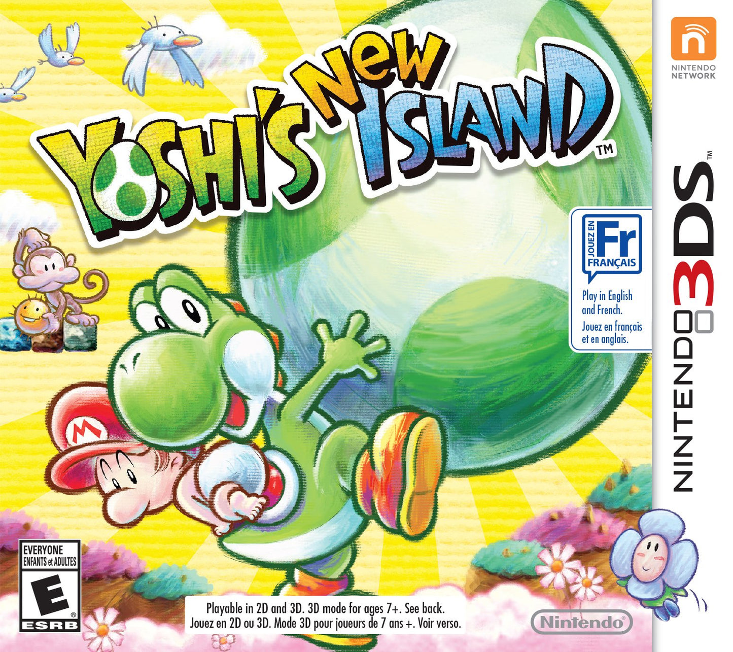 Yoshi's New Island - Nintendo 3DS Game - Premier Trading Cards