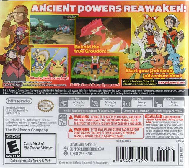 POKEMON OMEGA RUBY