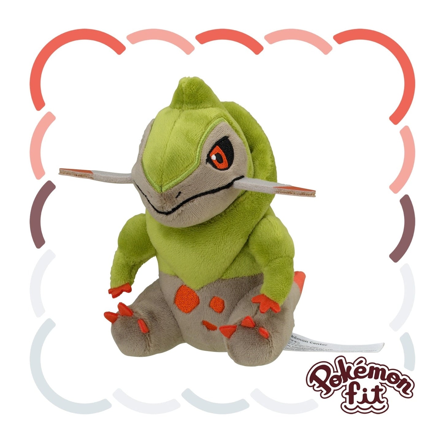Pokémon Plush - Pokemon Fit - Fraxure (No.611)