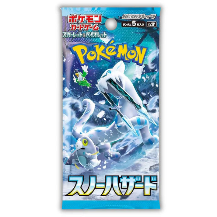pokemon japanese booster boxes Snow Hazard - SV2P
