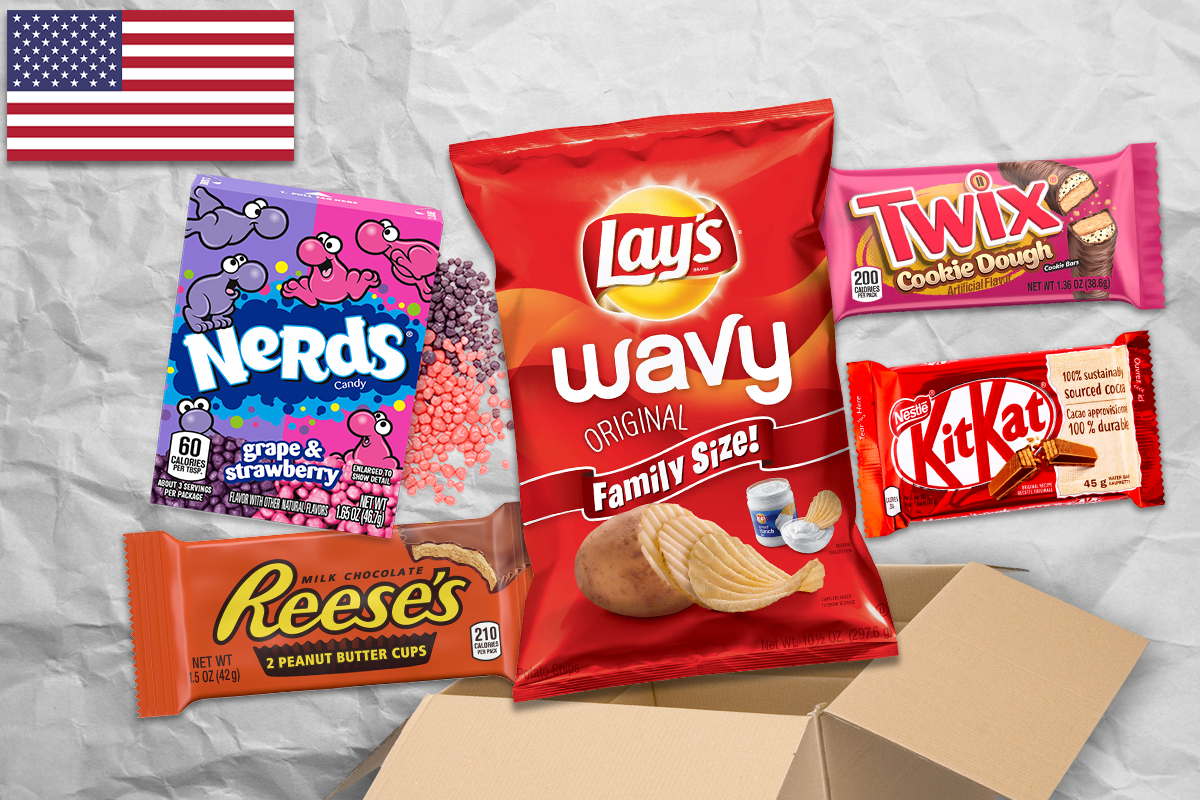 International Snack Box - Candy/Chocolate Monthly Box - Premier Trading Cards