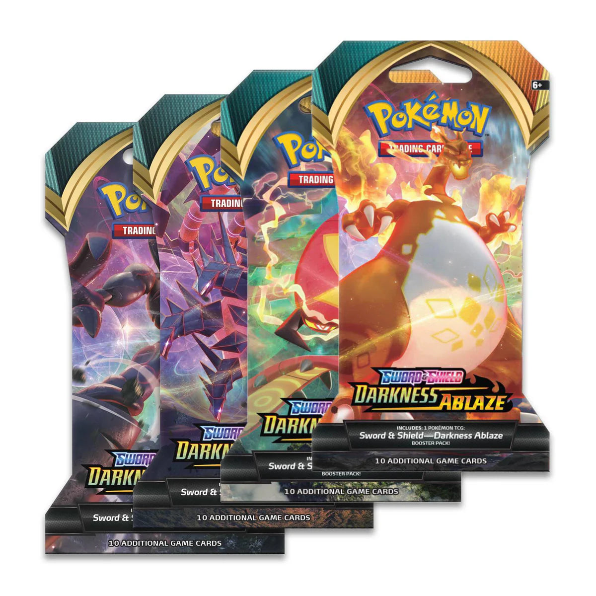 Pokmon TCG: Darkness Ablaze Sleeved Blister Pack | PTC PTC Collectibles Pokmon TCG: Darkness Ablaze Sleeved Blister Pack | PTC PTC Collectibles