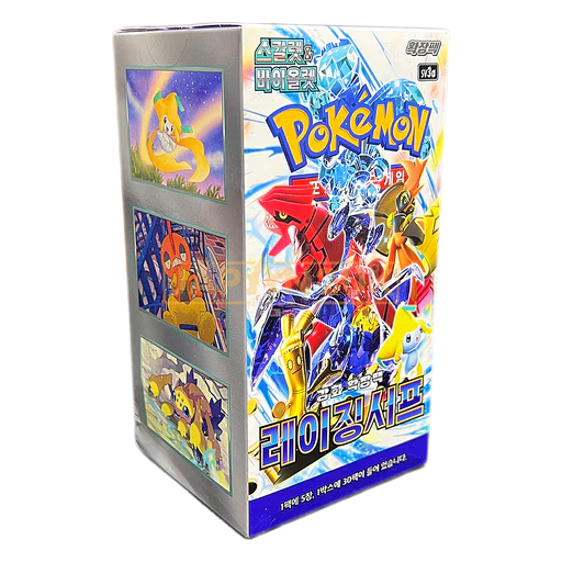 raging surf booster box price Pokemon Card Raging Surf Booster Box sv3a (Korean Version) – PTC Collectibles