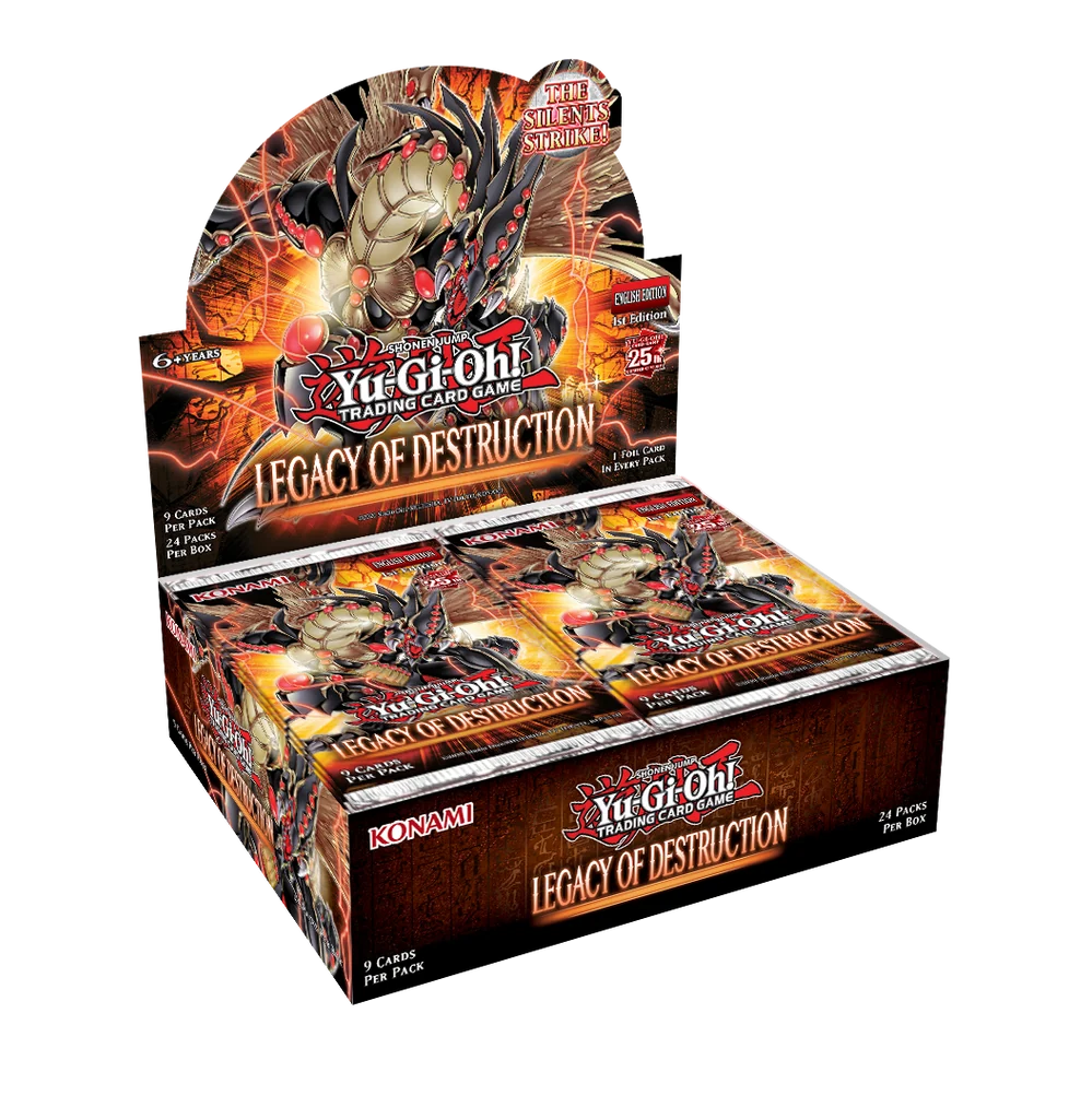 YuGiOh Legacy of Destruction 1st Edition Booster Box
