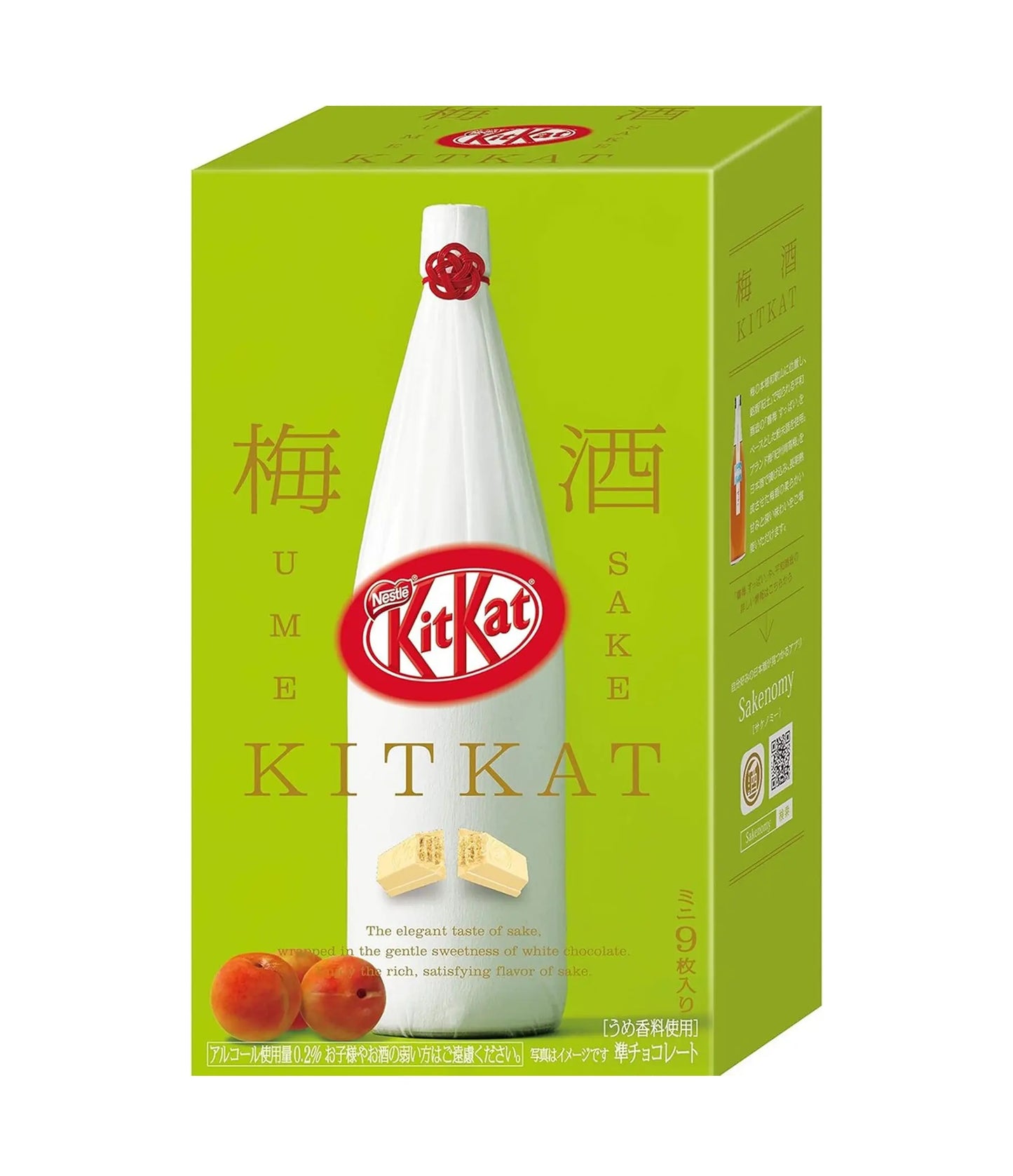 Nestle - Kit Kat Chocolate (Ume Sake) 116g