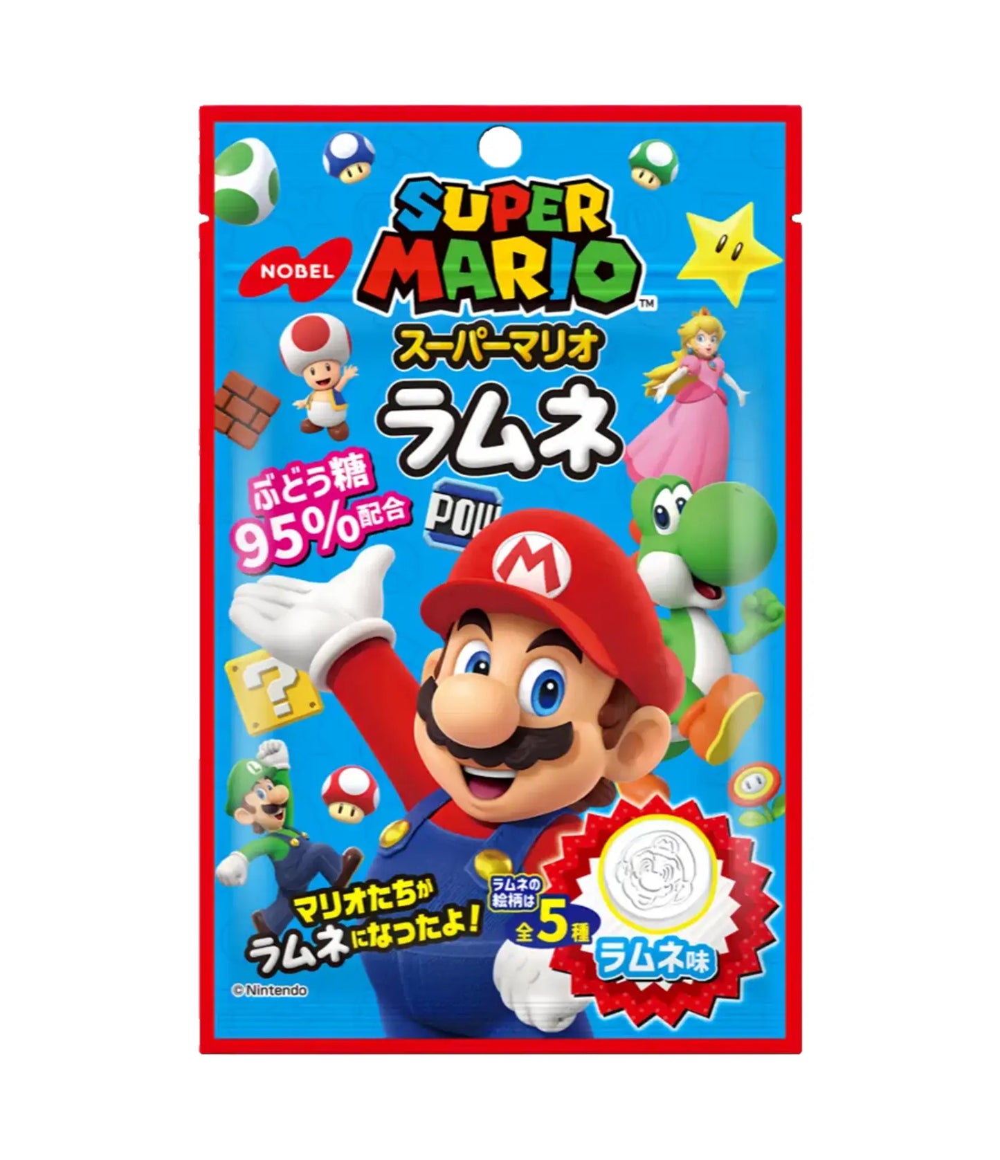Nobel - Super Mario Ramune Candy 40g