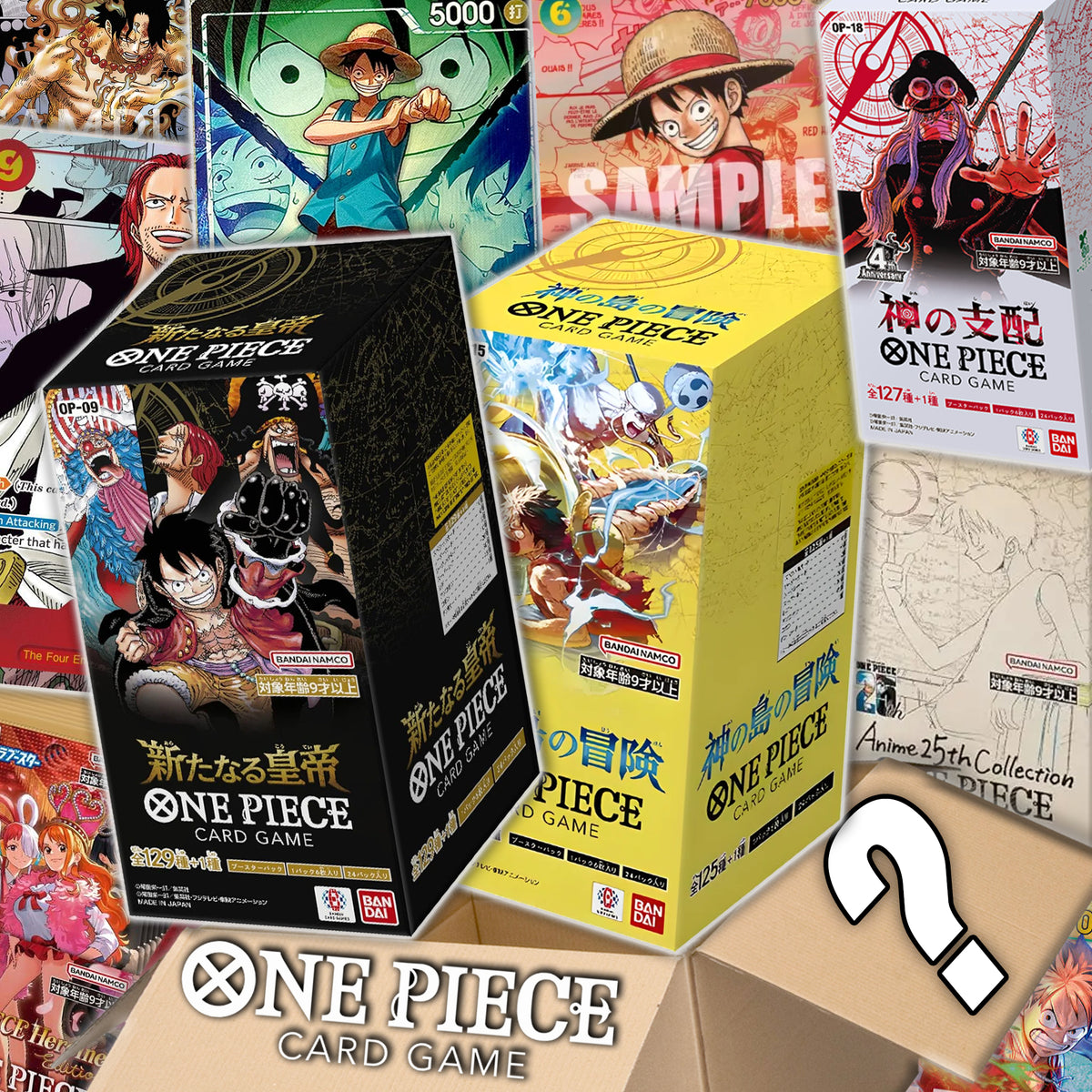 The One Piece Mystery Box! - Assorted One Piece TCG Sealed Product