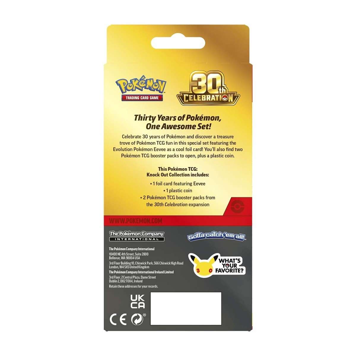 Pokemon TCG: 30th Celebration Knock Out Collection (WAVE 2 PRE-ORDER) - Premier Trading Cards