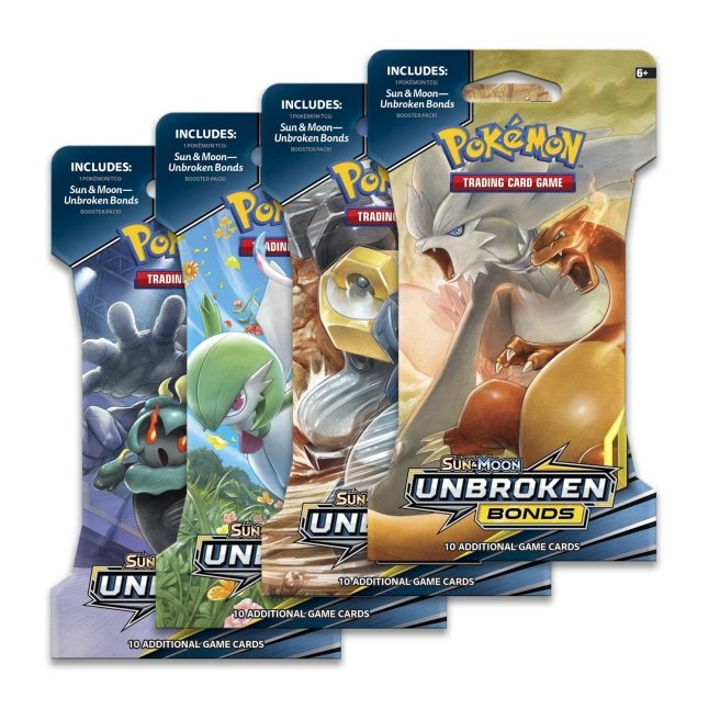 Pokmon TCG: SM10 Unbroken Bonds Sleeved Booster Pack PTC Collectibles Pokmon TCG: SM10 Unbroken Bonds Sleeved Booster Pack PTC Collectibles