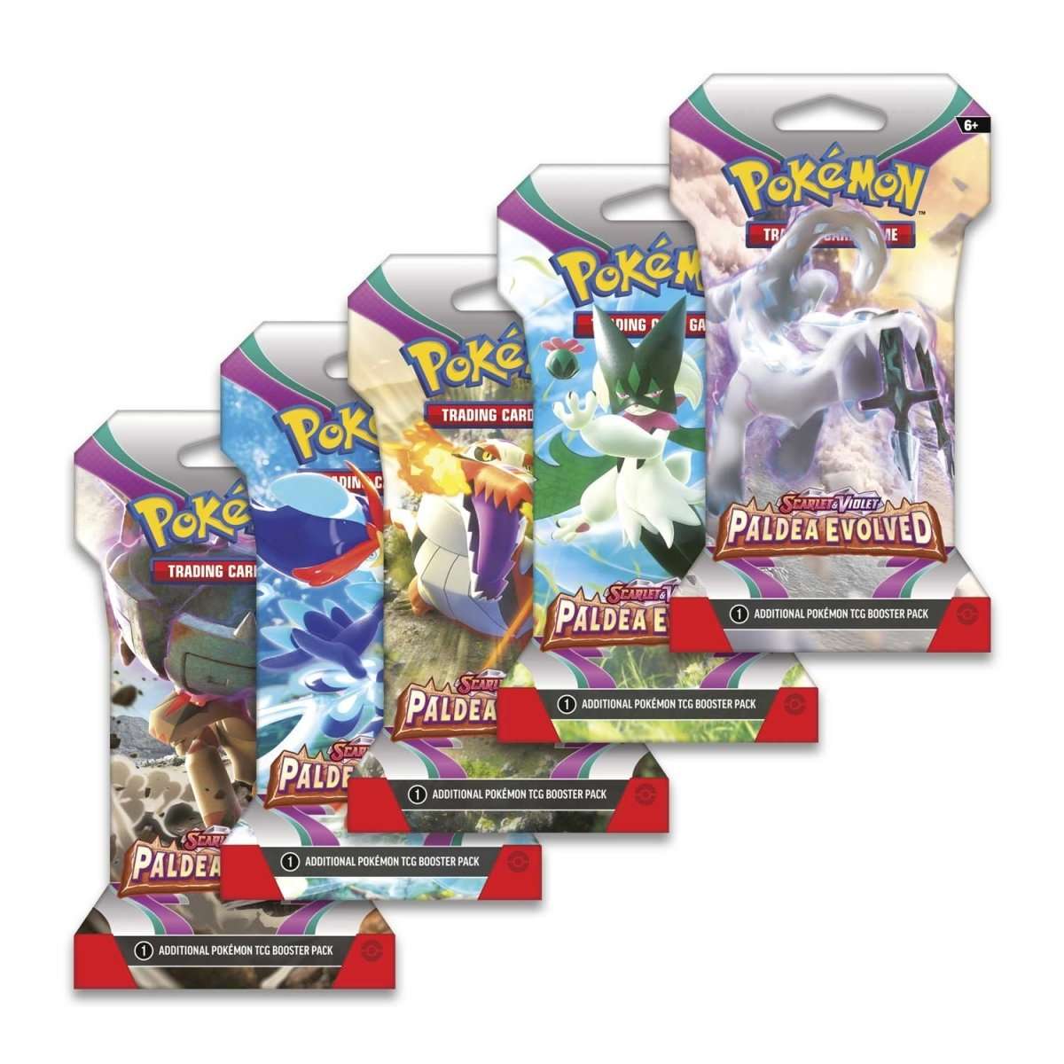 Scarlet and Violet Paldea Evolved - Pokémon Booster Pack - Premier Trading Cards