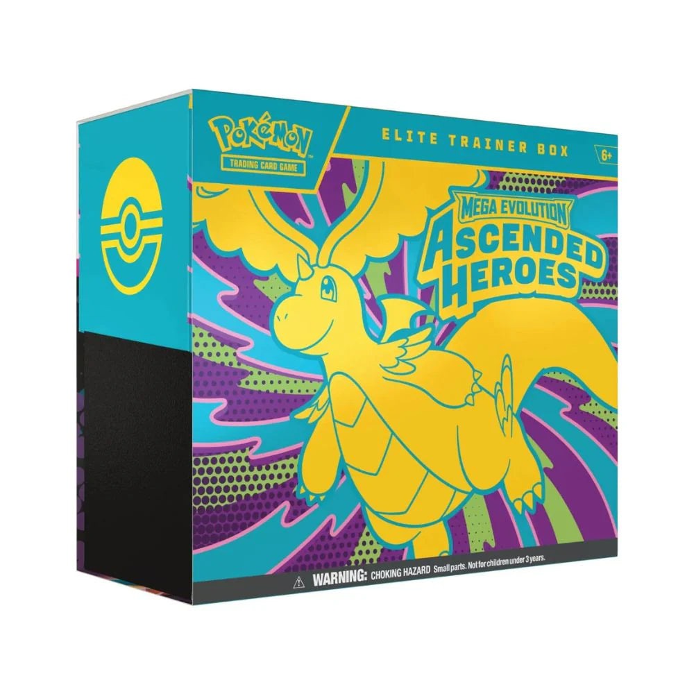 Pokémon TCG: Mega Evolutions Ascended Heroes Elite Trainer Box – PTC  Collectibles