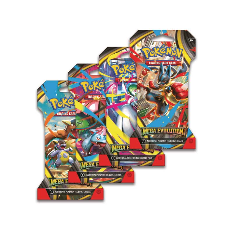 pokémon - xy evolutions sleeved booster trading cards Pokémon TCG: ME01 Mega Evolutions Sleeved Blister – PTC Collectibles