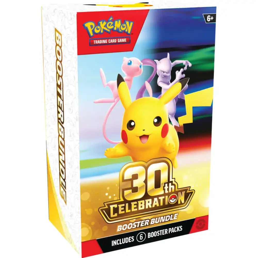 Pokémon TCG - 30th Celebration Booster Bundle (WAVE 2 Pre-Order) - Premier Trading Cards