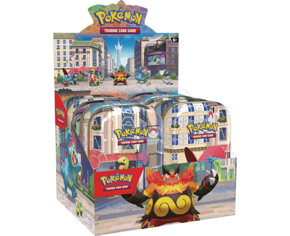 Pokemon TCG: Lumiose City Mini Tin 10ct Display