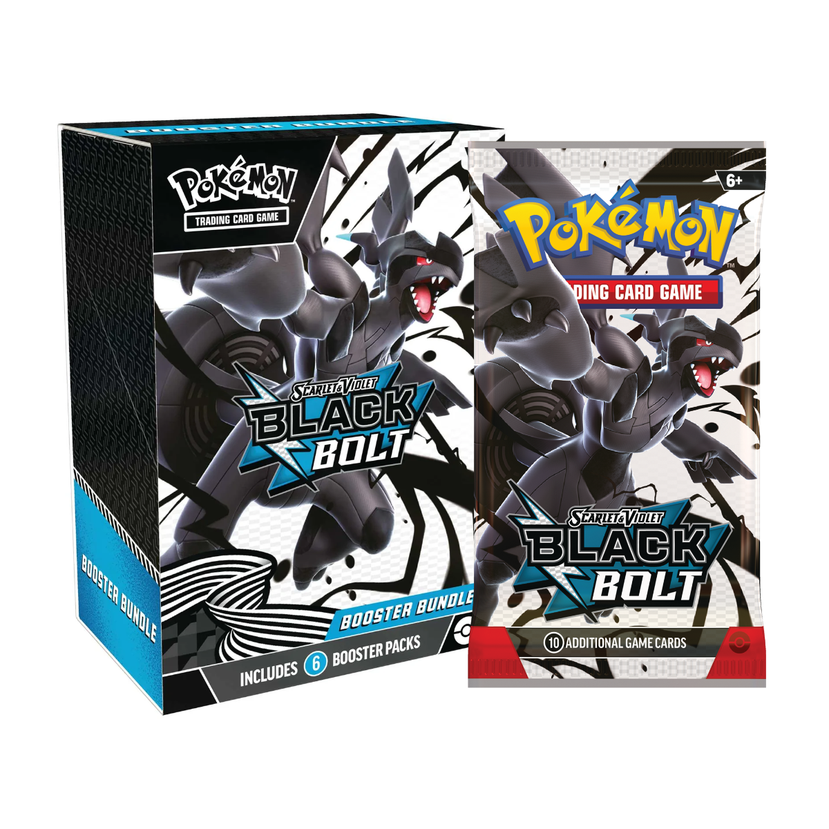 Pokemon Scarlet & Violet - Black Bolt - Booster Bundle PTC Collectibles Pokemon Scarlet & Violet - Black Bolt - Booster Bundle PTC Collectibles