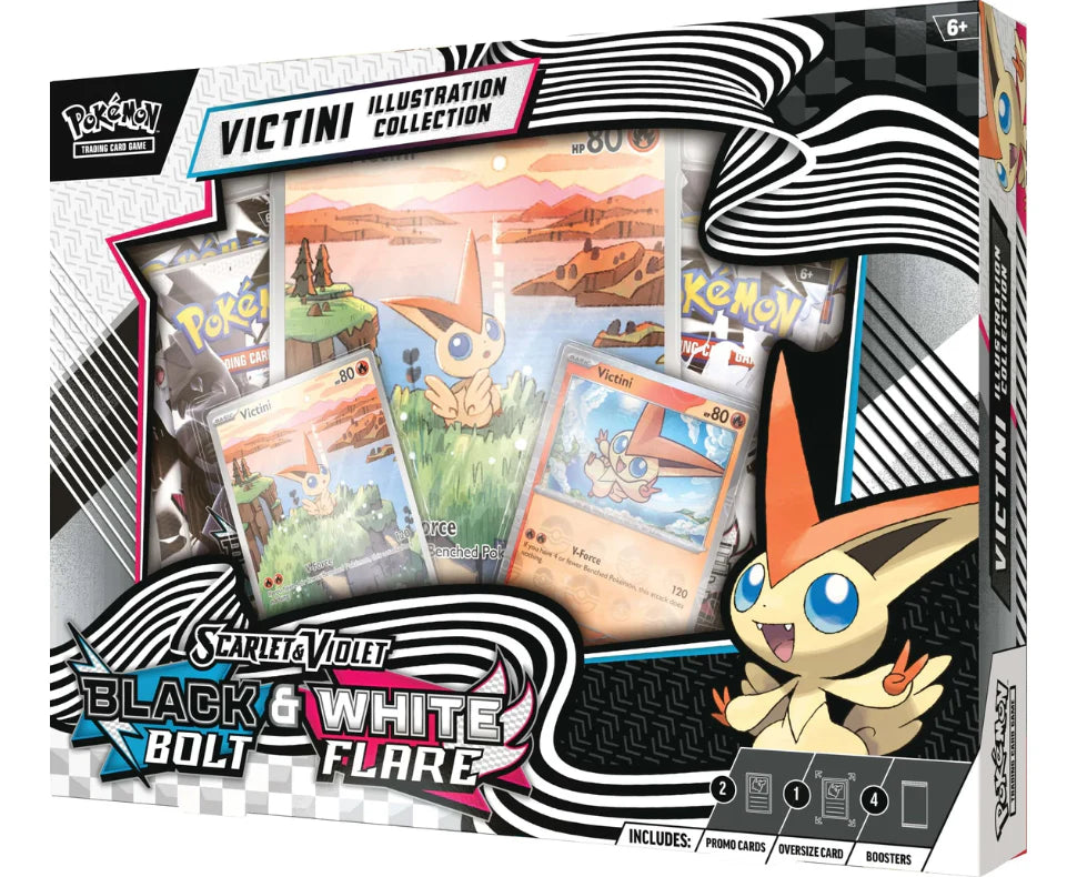 Pokémon TCG: Unova Victini Illustration Collection Box