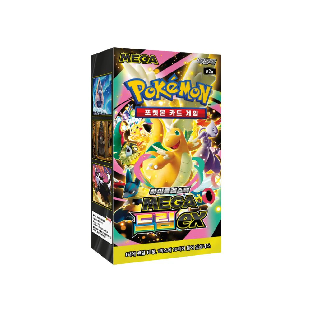 Pokmon TCG: Mega Dream Korean Booster Box PTC Collectibles Pokmon TCG: Mega Dream Korean Booster Box PTC Collectibles