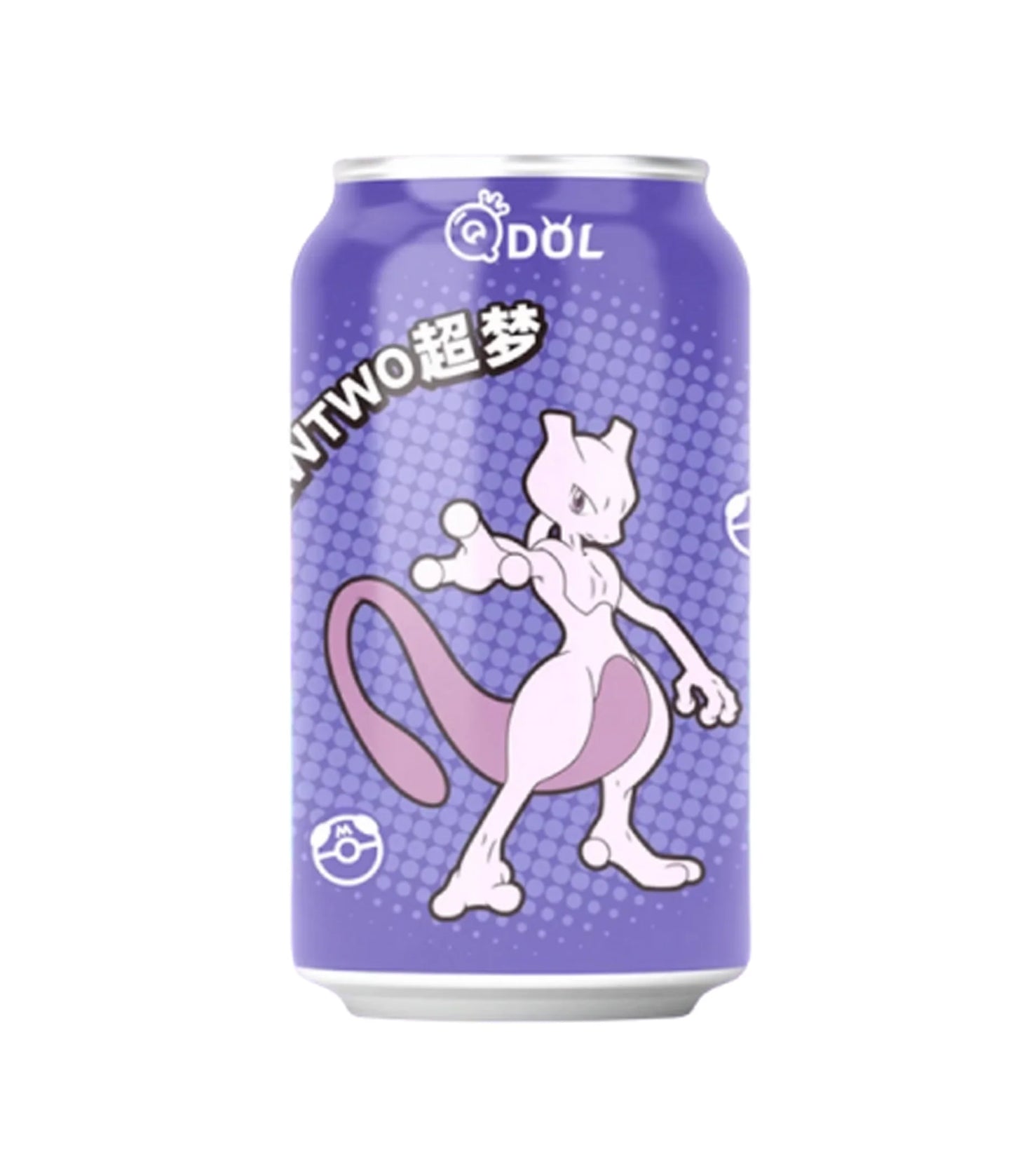 QDOL - Mewtwo Sparkling Water (Ginger & Lemon Flavour) 330ml