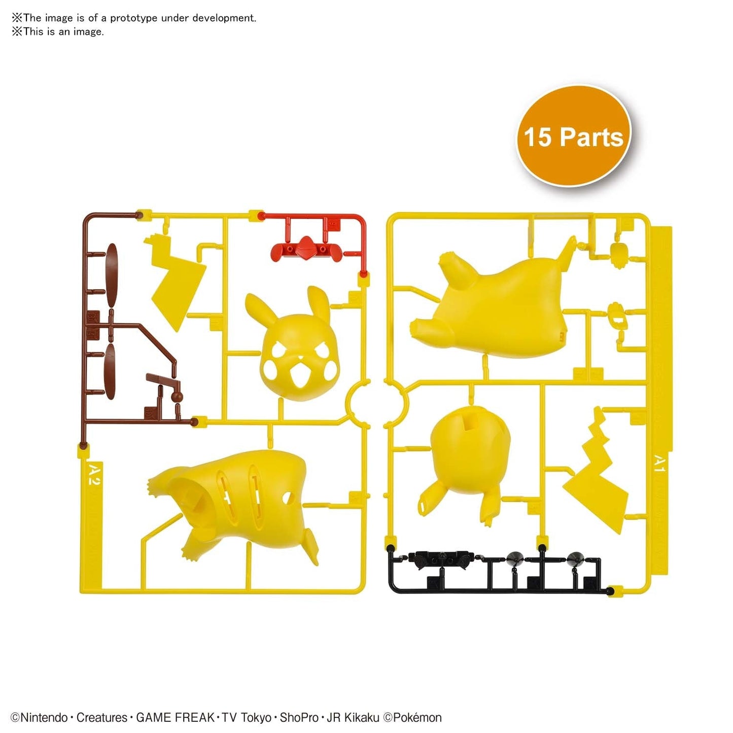 POKEMON 03 PIKACHU BATTLE POSE QUICK MODEL KIT