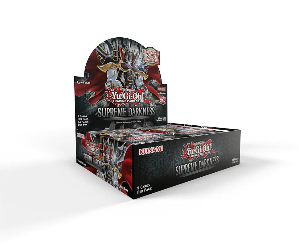 YuGiOh Supreme Darkness 1st Edition Booster Box