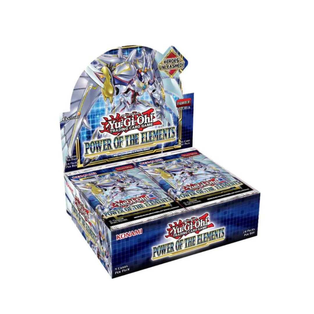 YuGiOh Power of the Elements Unlimited Booster Box | PTC PTC Collectibles YuGiOh Power of the Elements Unlimited Booster Box | PTC PTC Collectibles