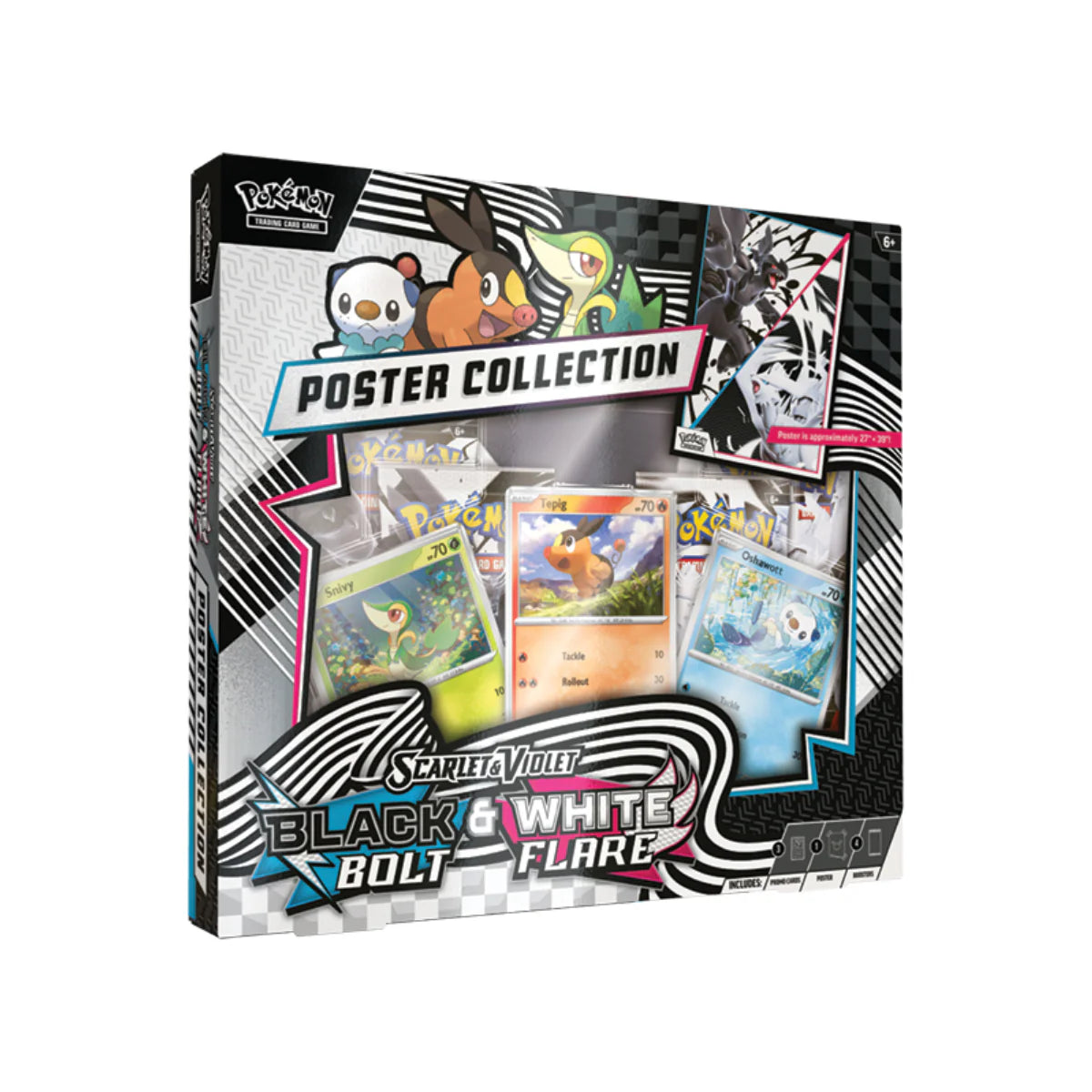 Pokmon TCG: SV10.5 Unova Poster Collection Box PTC Collectibles Pokmon TCG: SV10.5 Unova Poster Collection Box PTC Collectibles