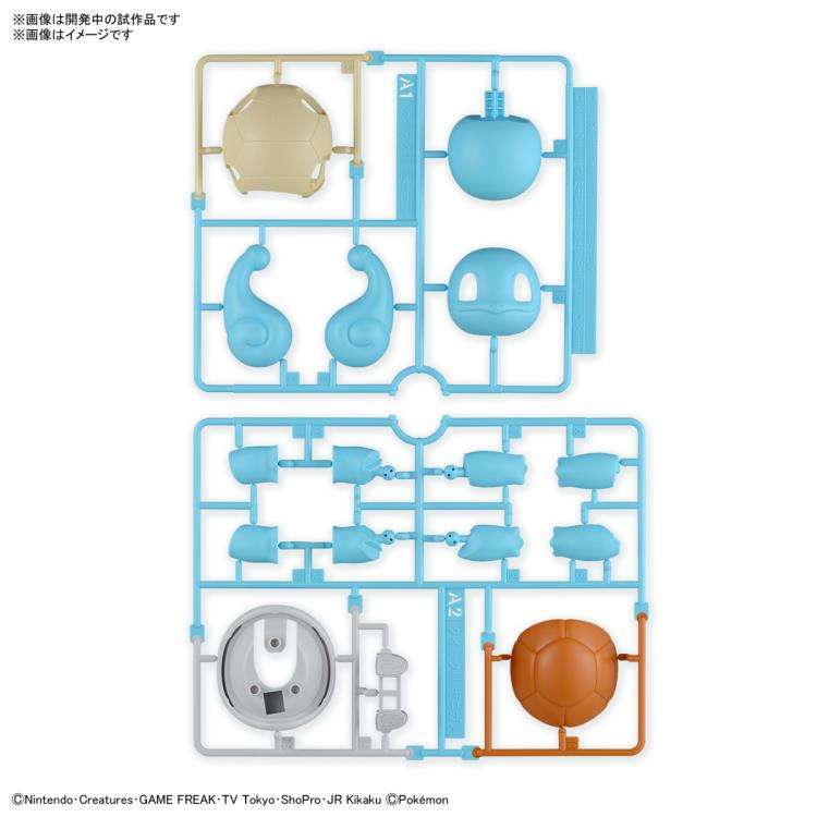 BANDAI Pokémon Model Kit QUICK!! 17 SQUIRTLE - PTC Collectibles