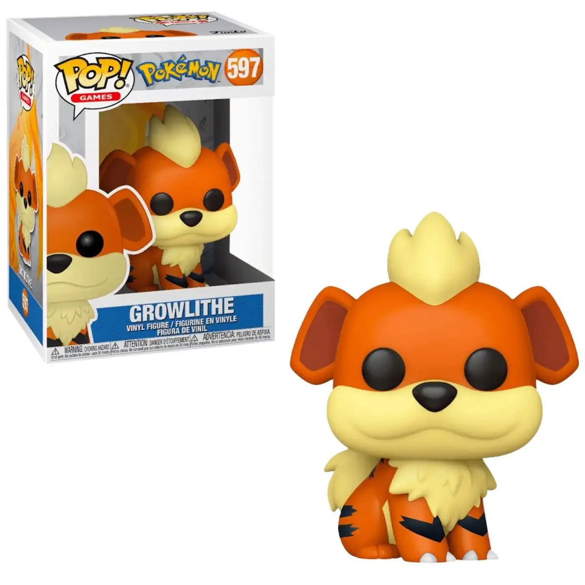 Funko POP! Pokemon - GROWLITHE - Premier Trading Cards