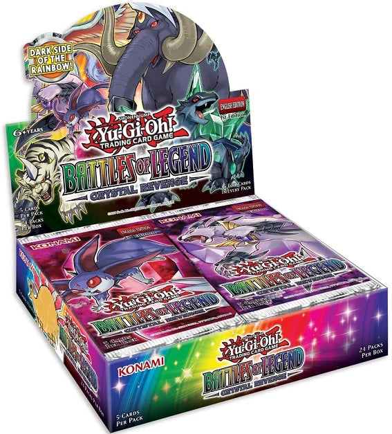 YuGiOh Battles of Legend: Crystal Revenge 1st Edition Booster Box