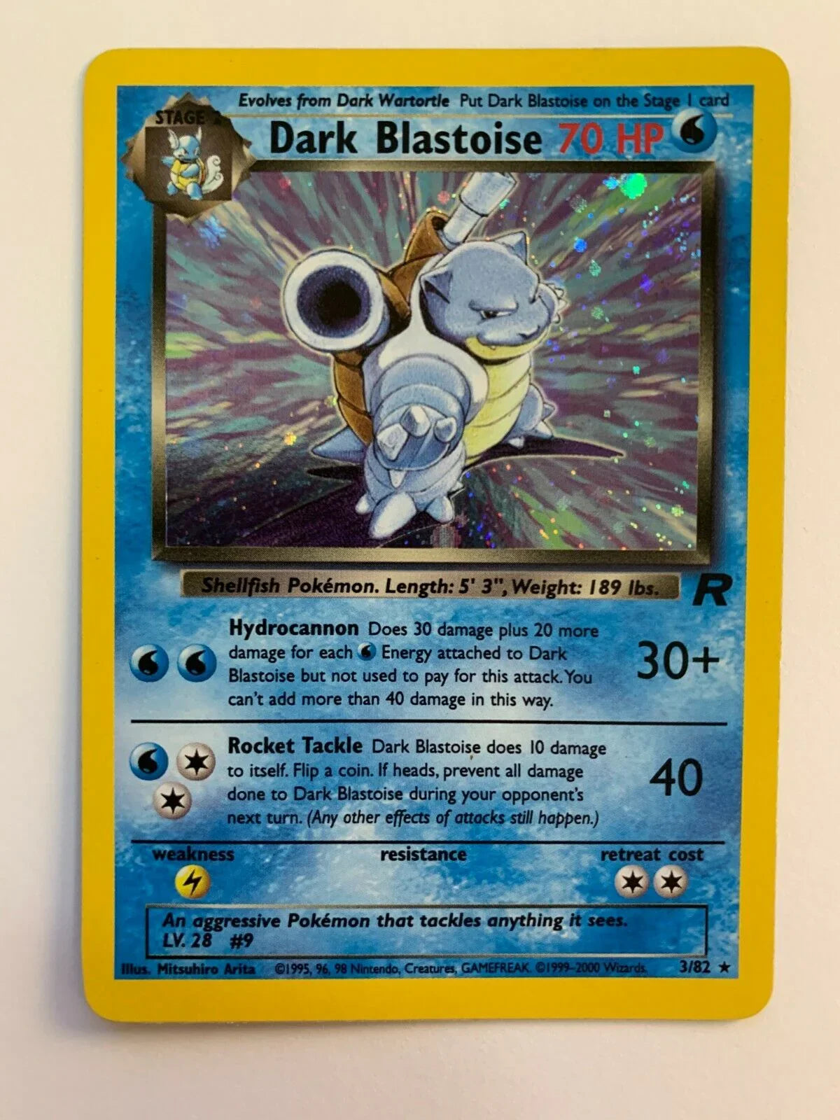 Dark Blastoise - 3/82