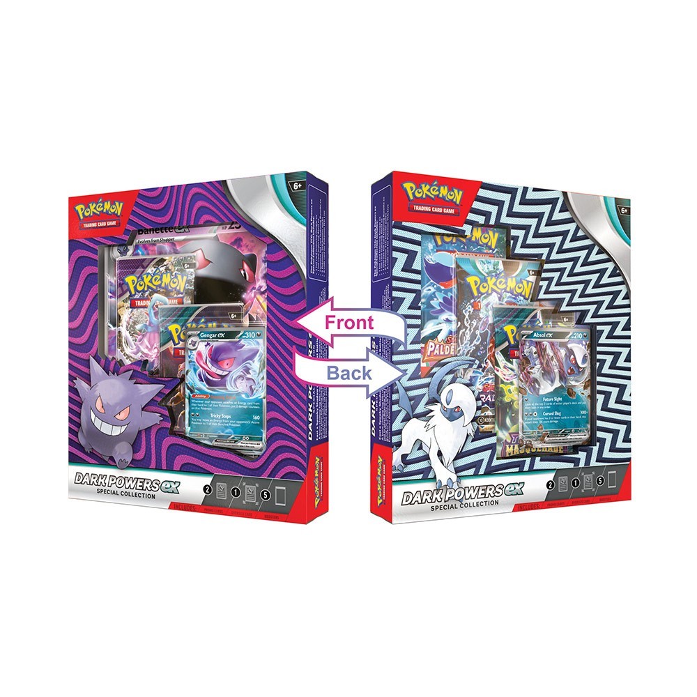 Pokemon Dark Power Ex Special Collection Box PTC Collectibles Pokemon Dark Power Ex Special Collection Box PTC Collectibles