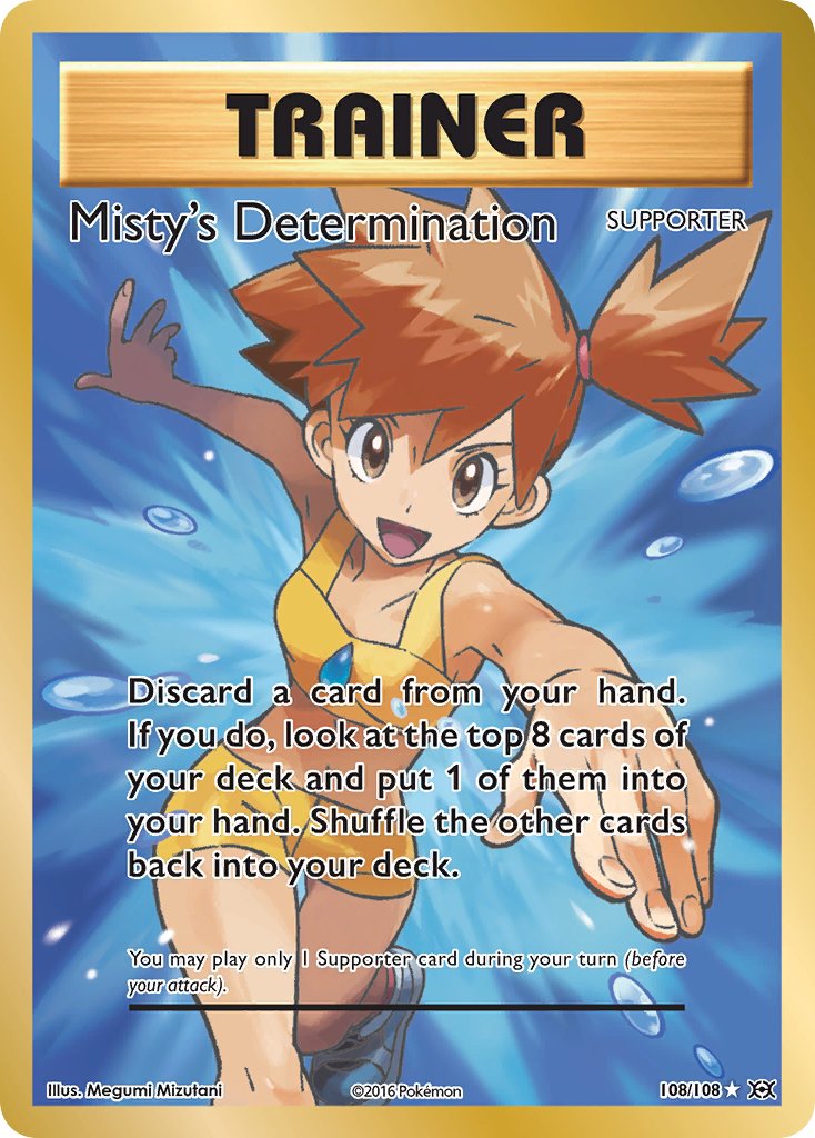 Misty's Determination - XY: Evolutions - Pokemon