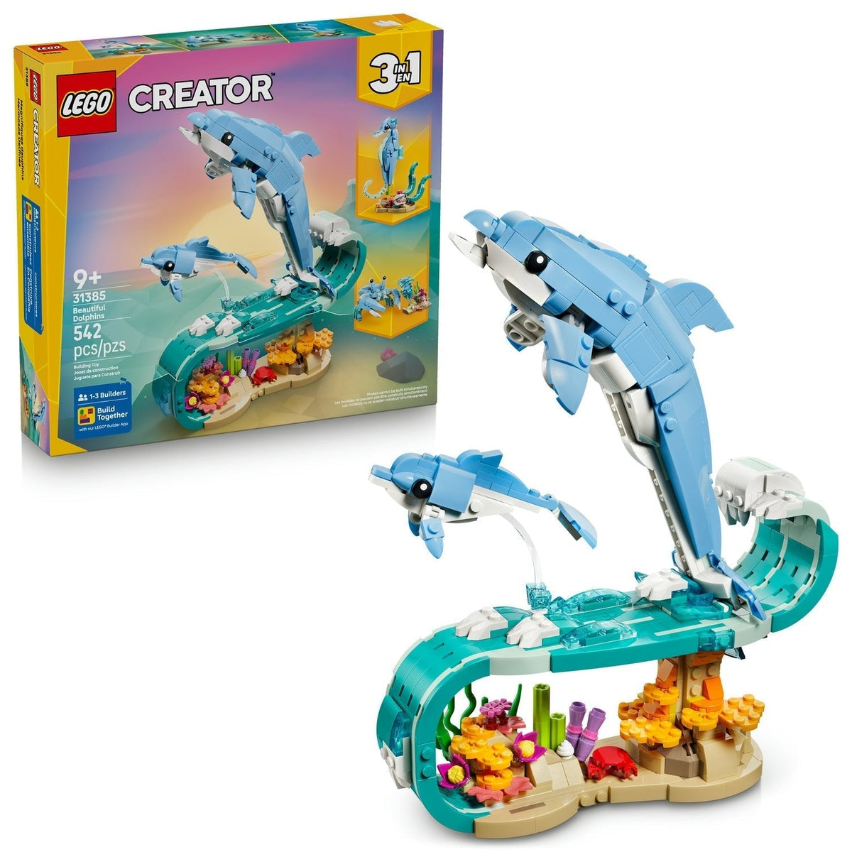 LEGO Creator Sea Animals: Beautiful Dolphins