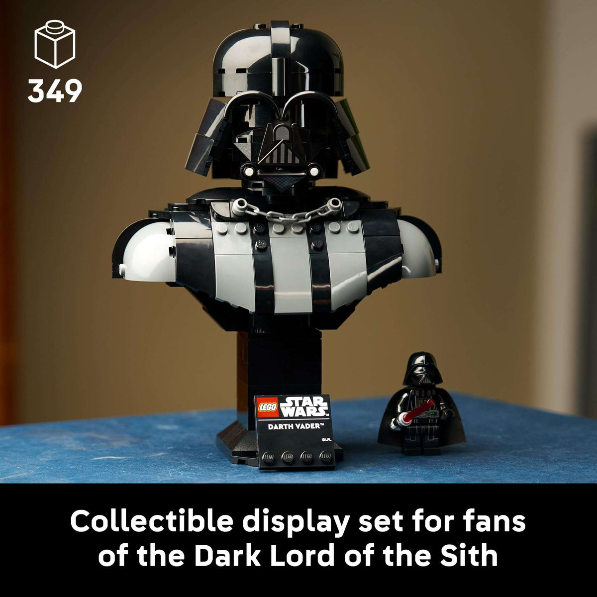 LEGO Star Wars Darth Vader Bust - Collectible Building Set for Adults, Ages 18+ - Star Wars Gift for Men & Women - with Darth Vader Minifigure - Bedroom or Shelf Decor - 75439 🍁 All In One Marketplace Canada - PTC Collectibles