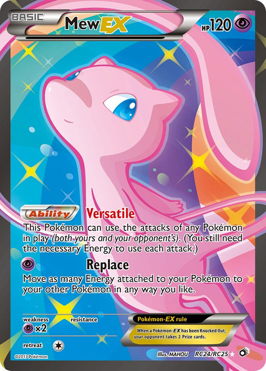 Mew EX - RC24/RC25 - Full Art Ultra Rare