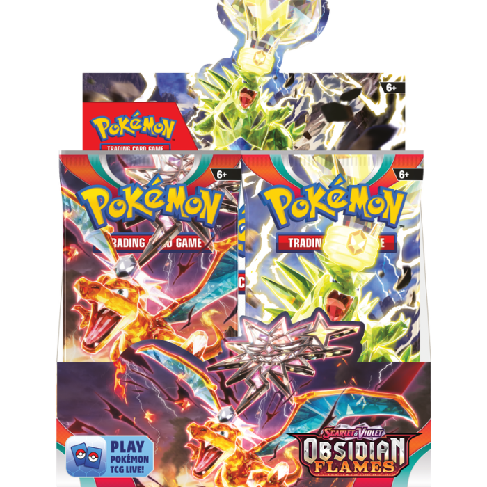 Pokemon SV3 Obsidian Flames Booster Box PTC Collectibles Pokemon SV3 Obsidian Flames Booster Box PTC Collectibles