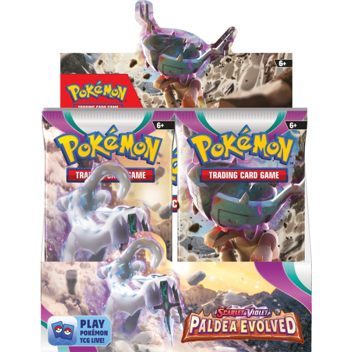 Pokemon SV2 Paldea Evolved Booster Box PTC Collectibles Pokemon SV2 Paldea Evolved Booster Box PTC Collectibles