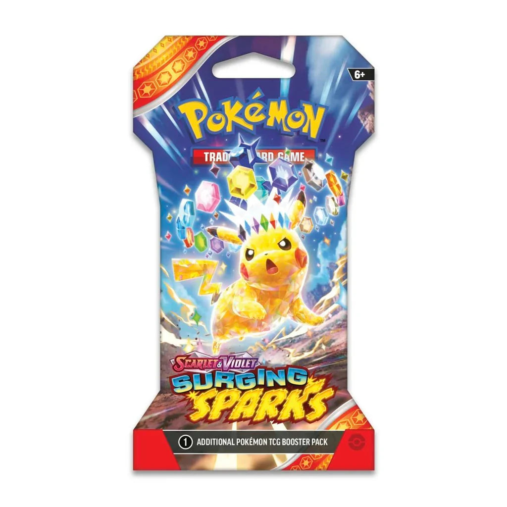 pokemon sv8 surging sparks booster box - - BUILD & BATTLE (ENGLISH) With the power of a Stellar Tera Pokmon ex Pokemon Card Super Electric Breaker