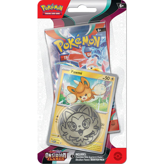 Scarlet and Violet Obsidian Flames - Pokémon Booster Pack + Promo - Premier Trading Cards
