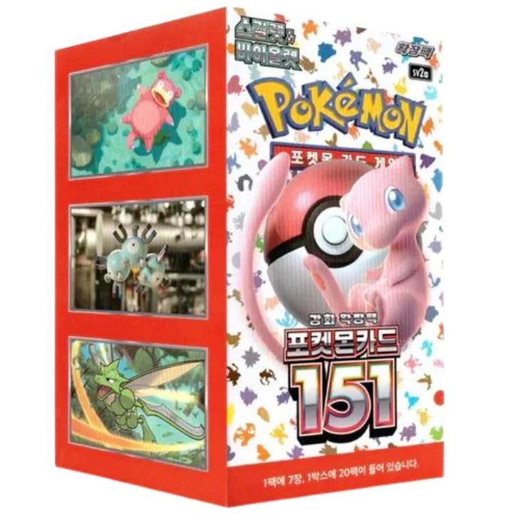 Pokmon Card Scarlet & Violet 151 Booster Box (Korean Version) PTC Collectibles Pokmon Card Scarlet & Violet 151 Booster Box (Korean Version) PTC Collectibles