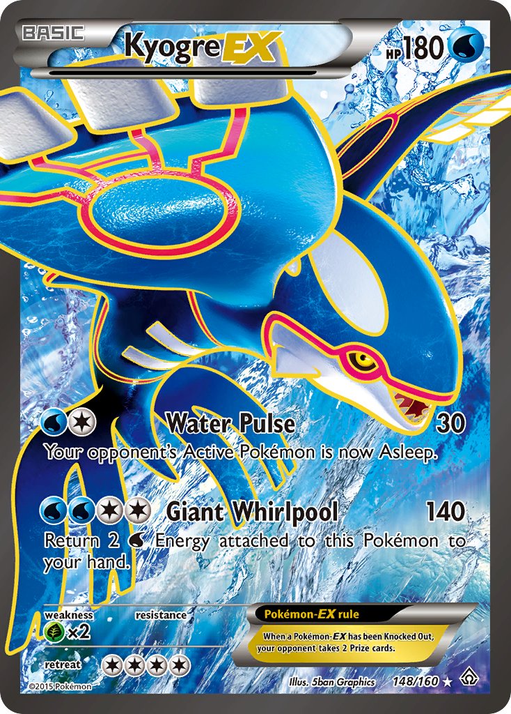 Pokémon - Kyogre EX Full Art