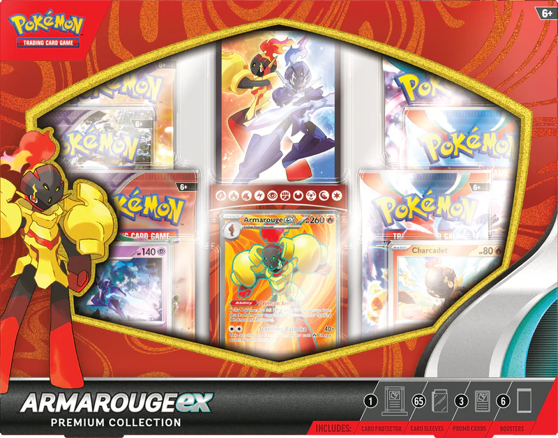 Pokemon Armarouge Ex Premium Collection Box (Pre-Order) - Premier Trading Cards