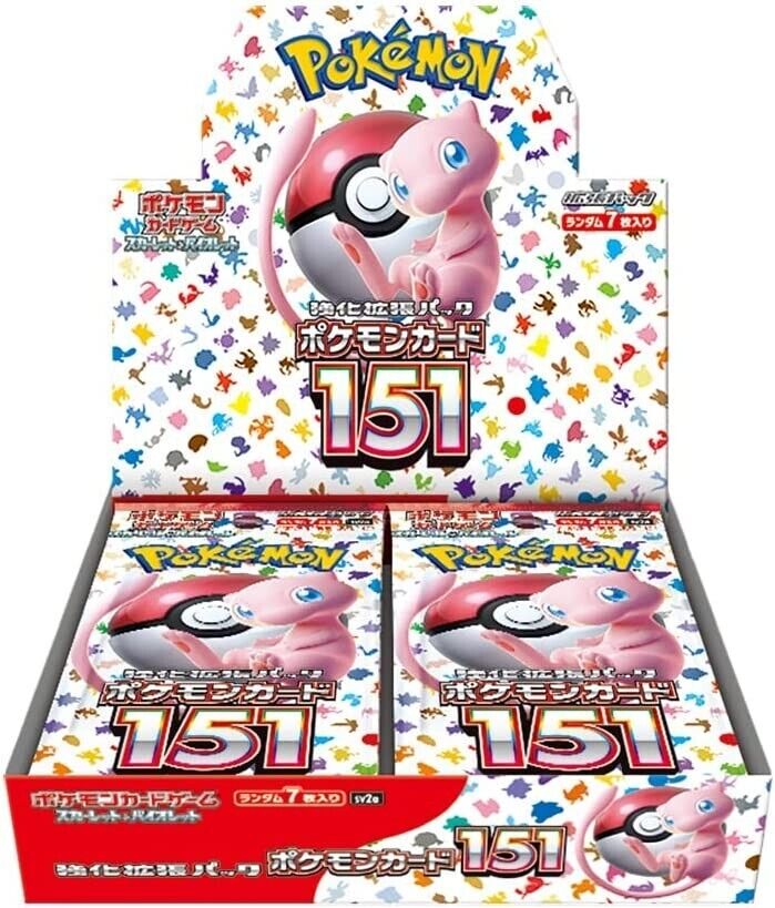 Pokemon TCG Scarlet & Violet 151 BOX sv2a (Japanese) – PTC Collectibles