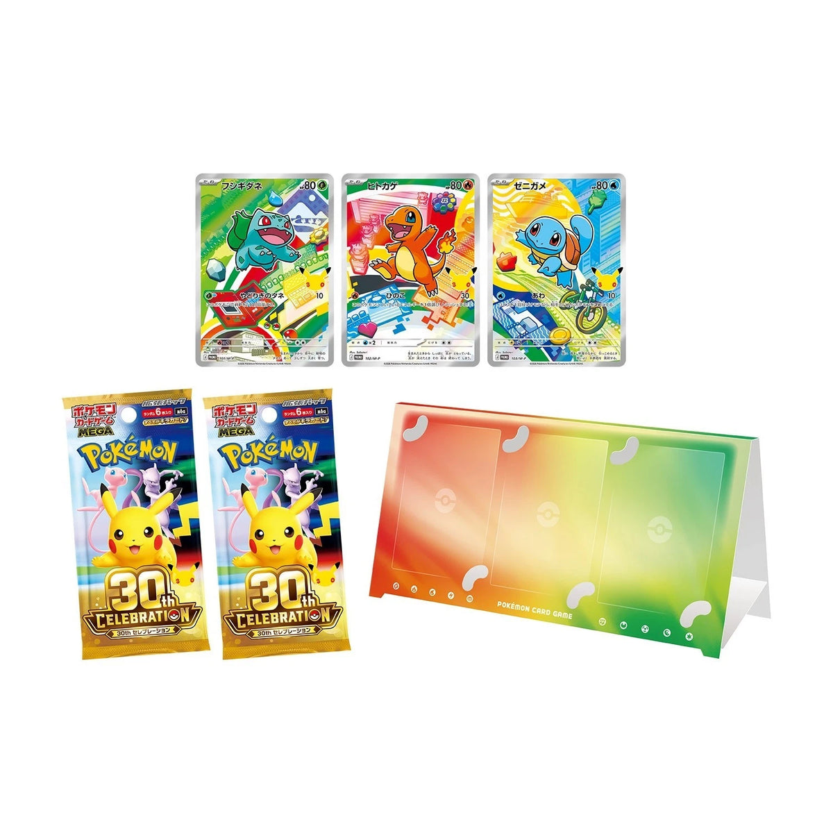 Pokemon TCG - 30th CELEBRATION Card Set Complete 9 Set 27 Promo - Japanese